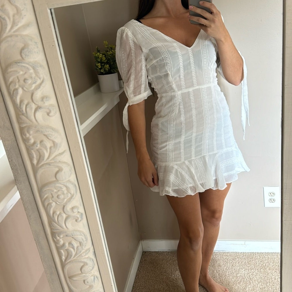 Showpo white dress